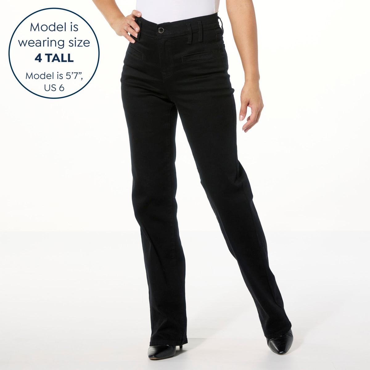 DG2 by Diane Gilman New Classic Stretch Denim Welt Pocket Trouser