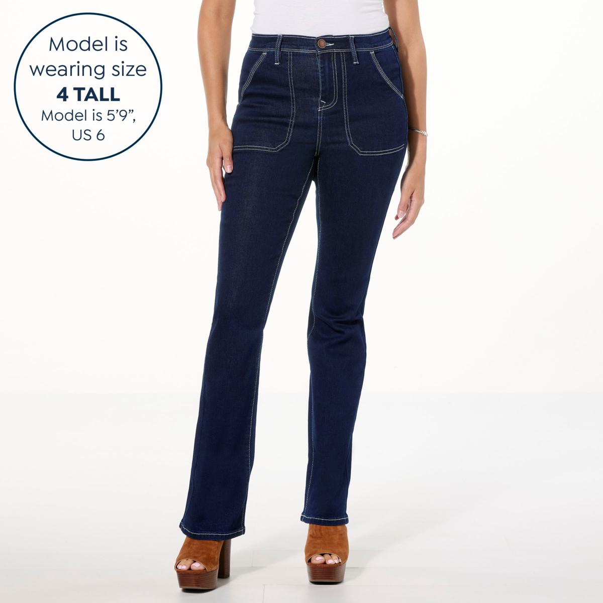 DG2 by Diane Gilman New Classic Stretch Patch Pocket Bootcut