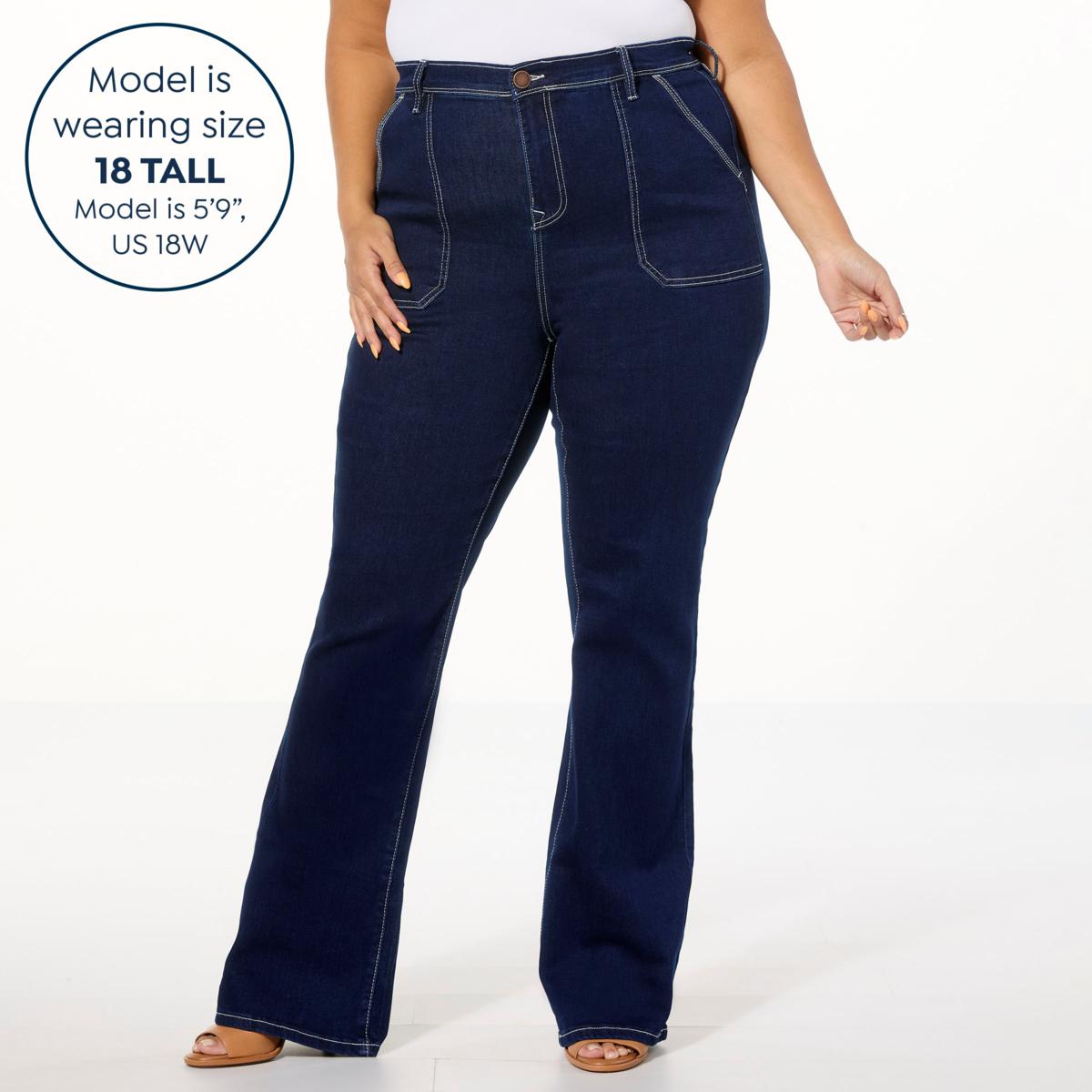 DG2 by Diane Gilman New Classic Stretch Patch Pocket Bootcut