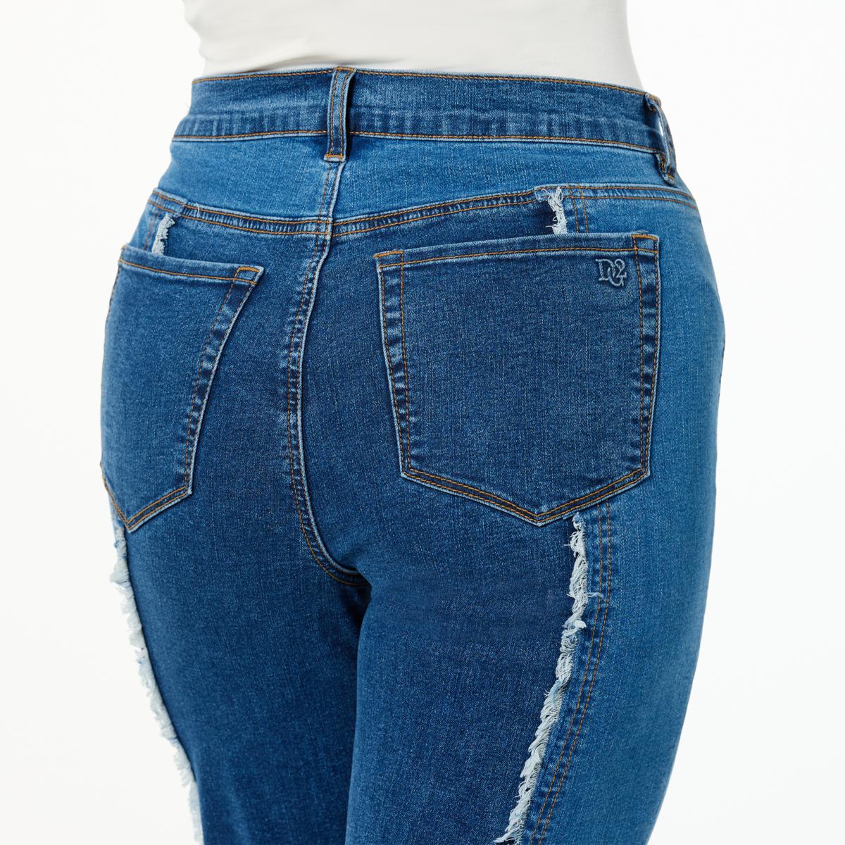 DG2 by Diane Gilman New Classic Stretch Two-Tone Straight