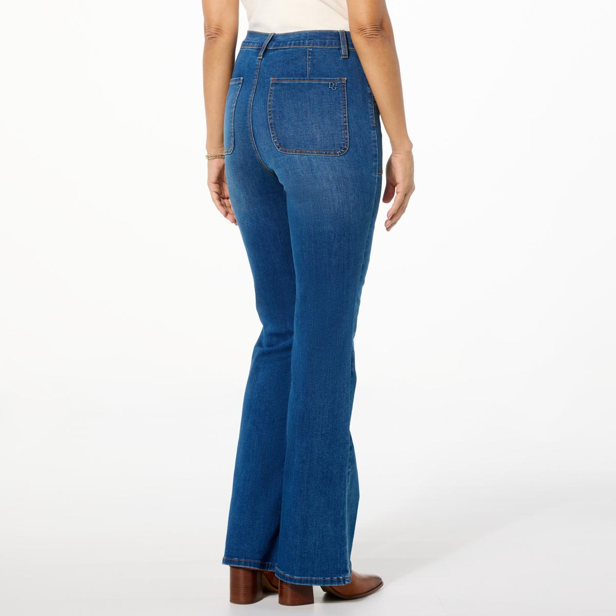 DG2 by Diane Gilman New Classic Stretch Utility Pocket Flare Leg