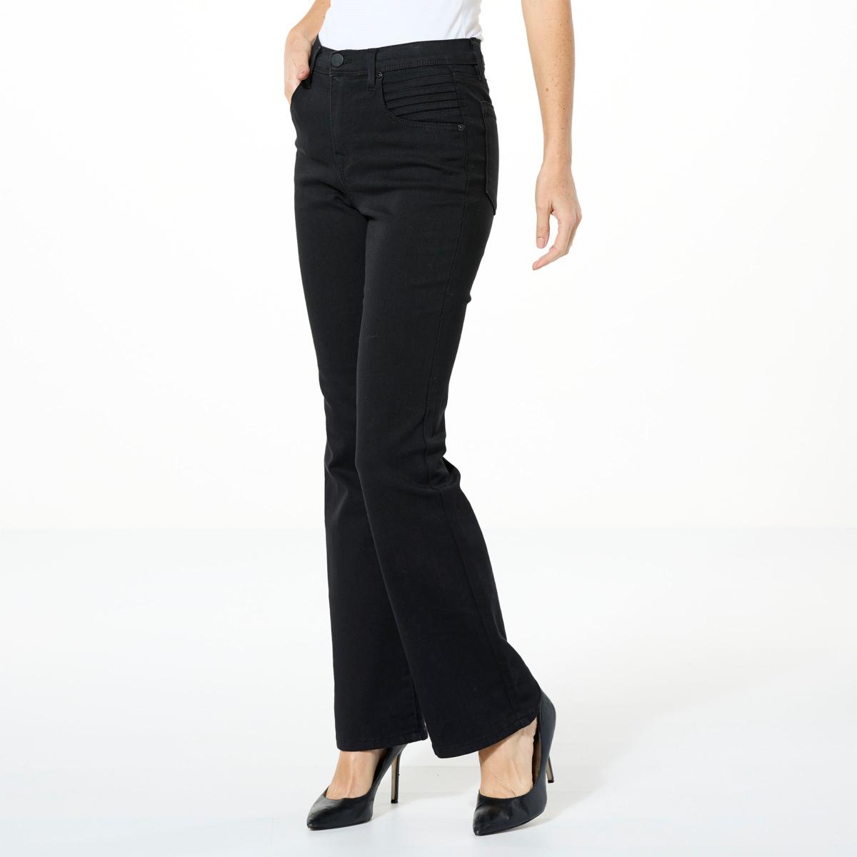 【COLOR iN ID】Pintuck bootcut slim pants Women's Nine West Pintuck Bootcut Ponte Pants Color: Sky