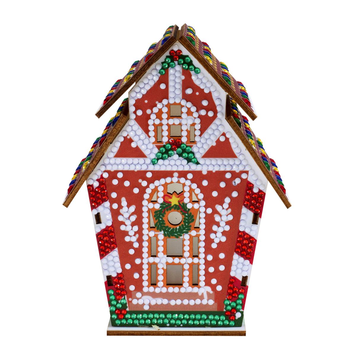 Diamond Art Club LED 3D Gingerbread House Kit - 23276674 | HSN