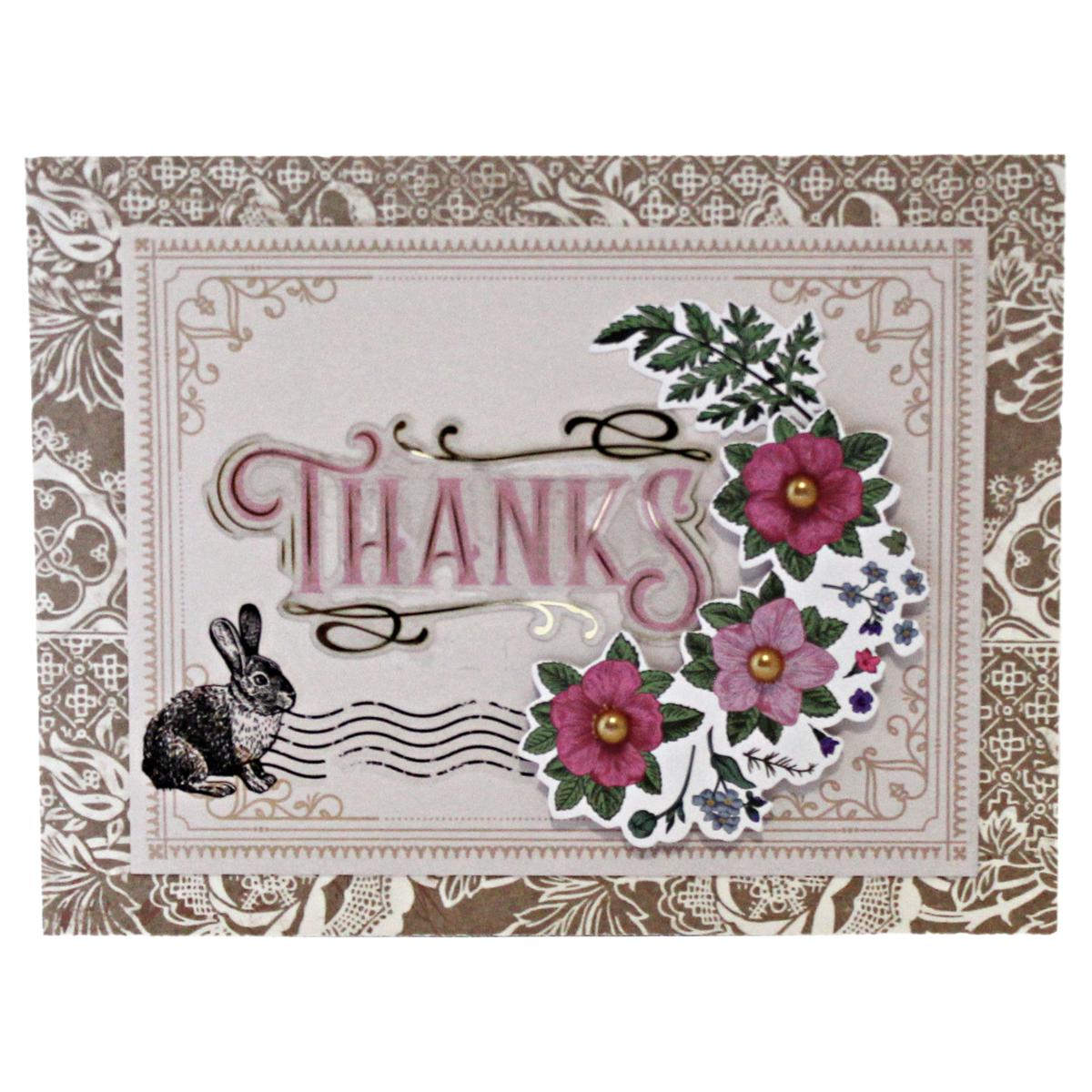 Diamond Press Spring Post Card and Die-Cuts Kit | HSN