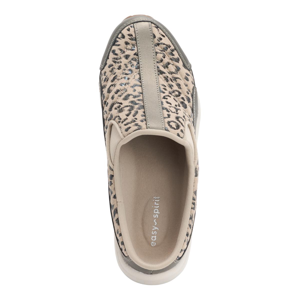 easy spirit Traveltime Leopard-Print Slip-On Clog 23632895 HSN