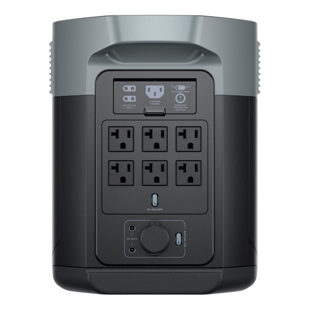 EcoFlow Tech DELTA 2 Max Power Station & Trolley w/Solar Option | HSN