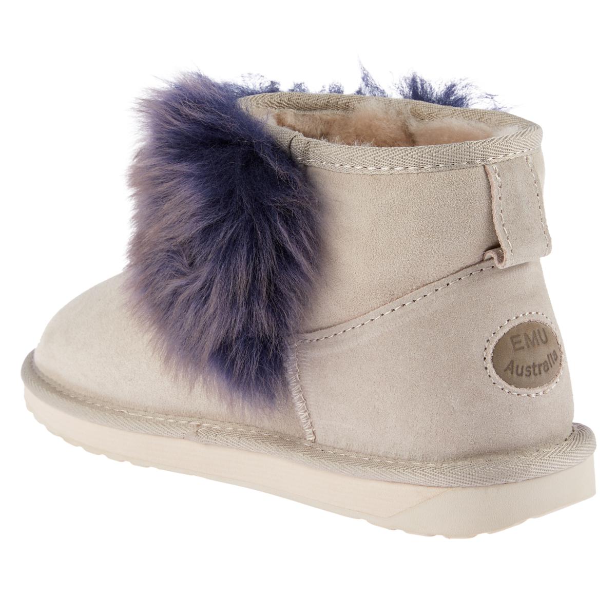 EMU Australia Stinger Micro Lava Water-Resistant Sheepskin Ankle