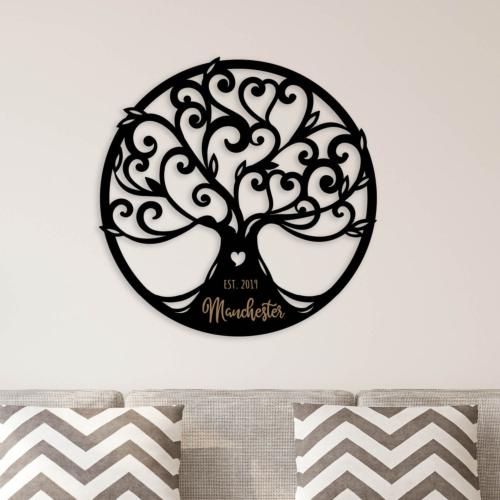 Family Tree Personalized Wood Plaque - 20877936 | HSN