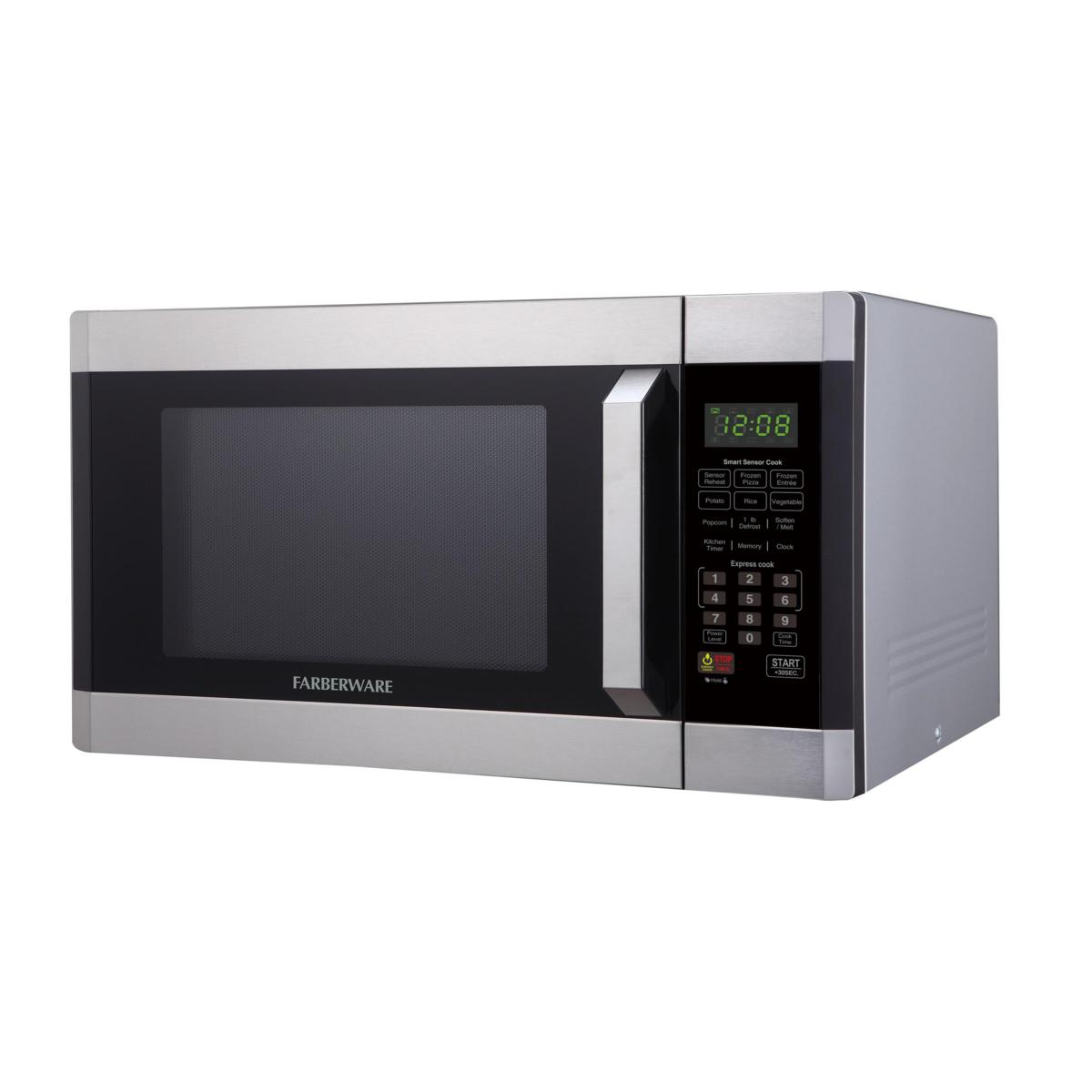 Farberware Professional Microwave Oven, 1.3 Cu. Ft., 1000-Watt, with Child  Lock and Sensor Cooking & Reviews