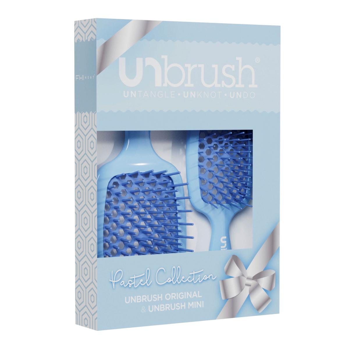ホーユー バランス UH HS セット 280 2セット FHI Heat UNBrush Full Size & Mini Set of 2 Periwinkle Blue | HSN