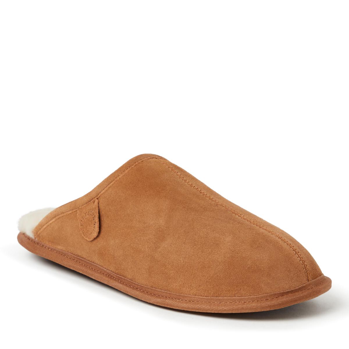 dearfoams fireside slippers men's