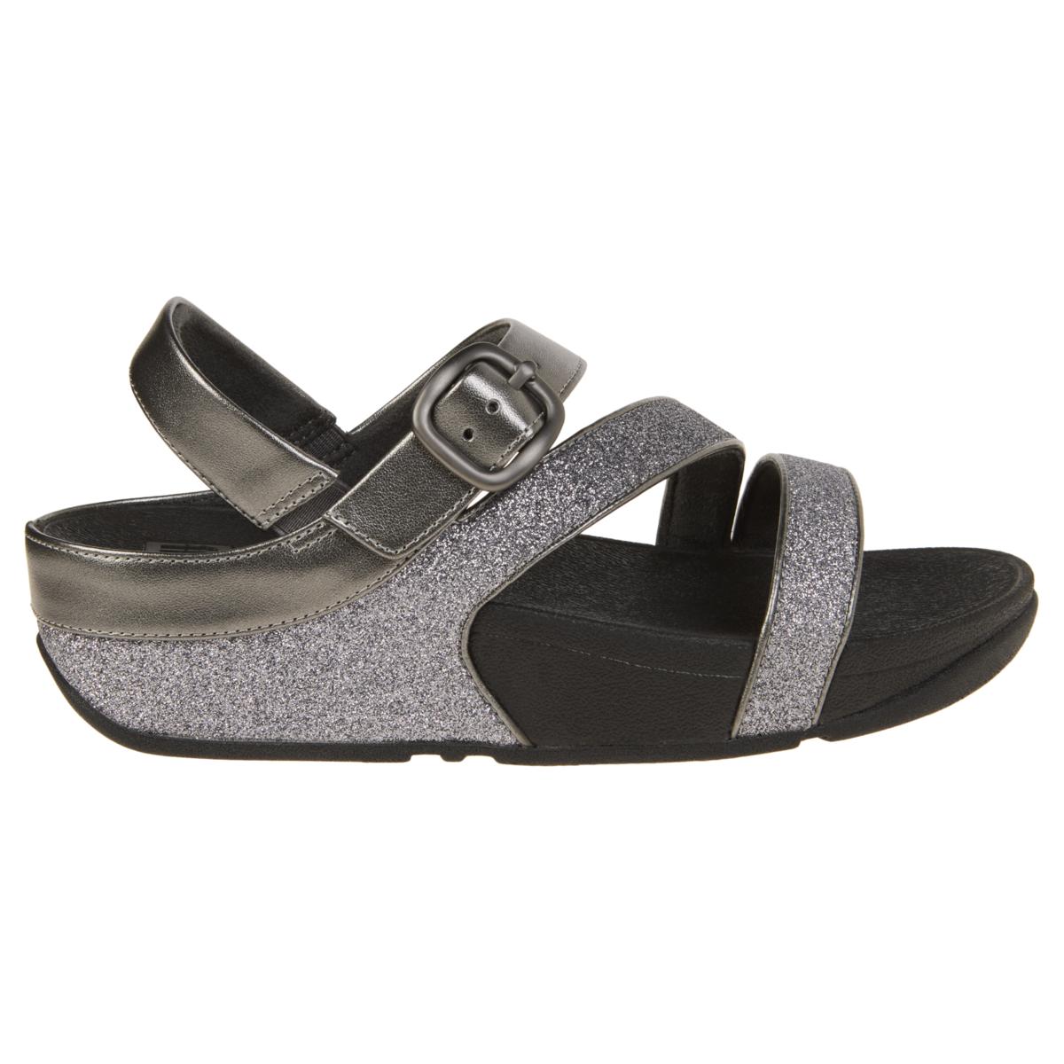 サンダル・ミュール The Skinny II Back-Strap Sandals for Women FitFlop Skinny II Glitterdust Z-Strap Sandals - 23403050 | HSN