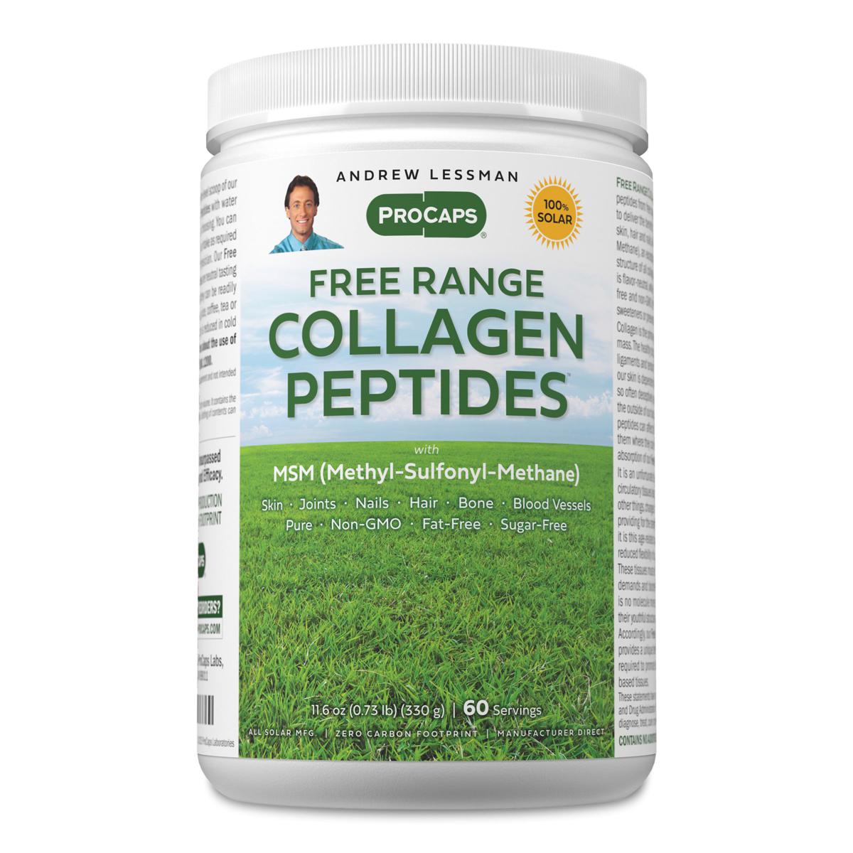 Free Range Collagen with MSM - 60 Servings