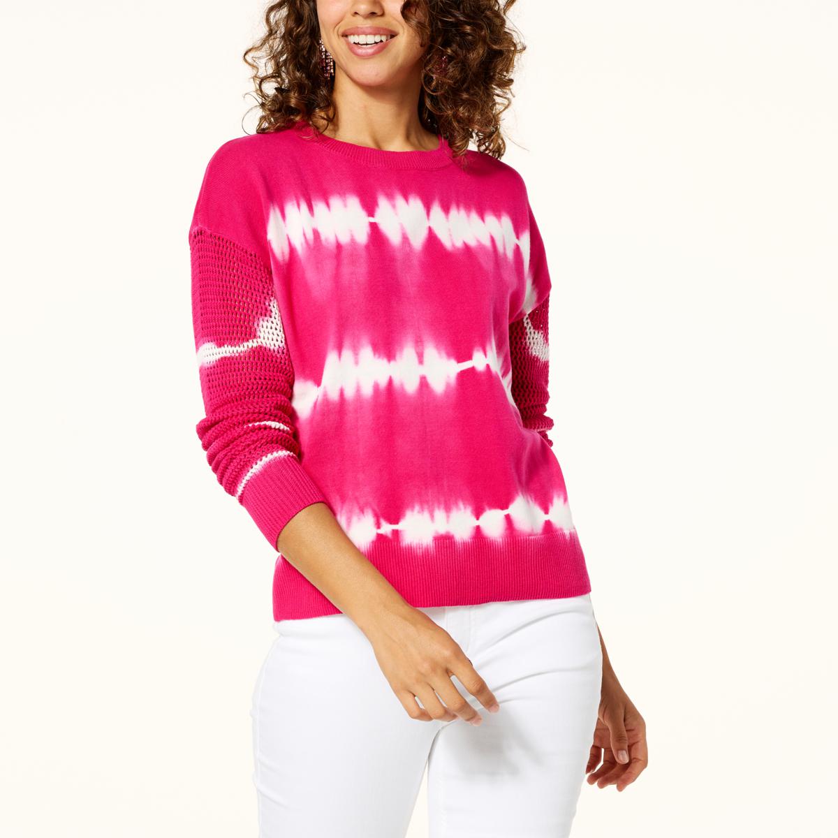 Tie dye best sale womens sweater