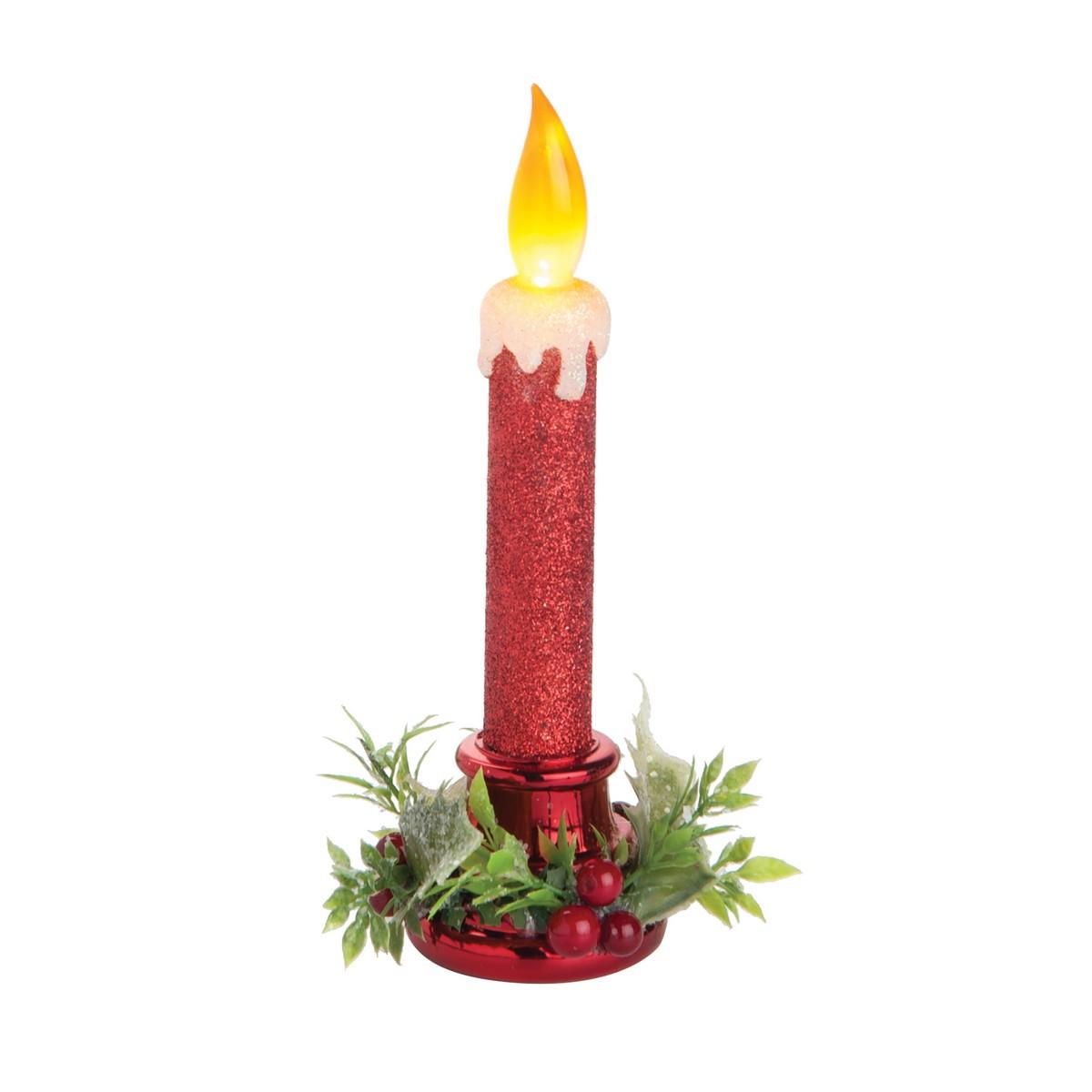 single red birthday candle