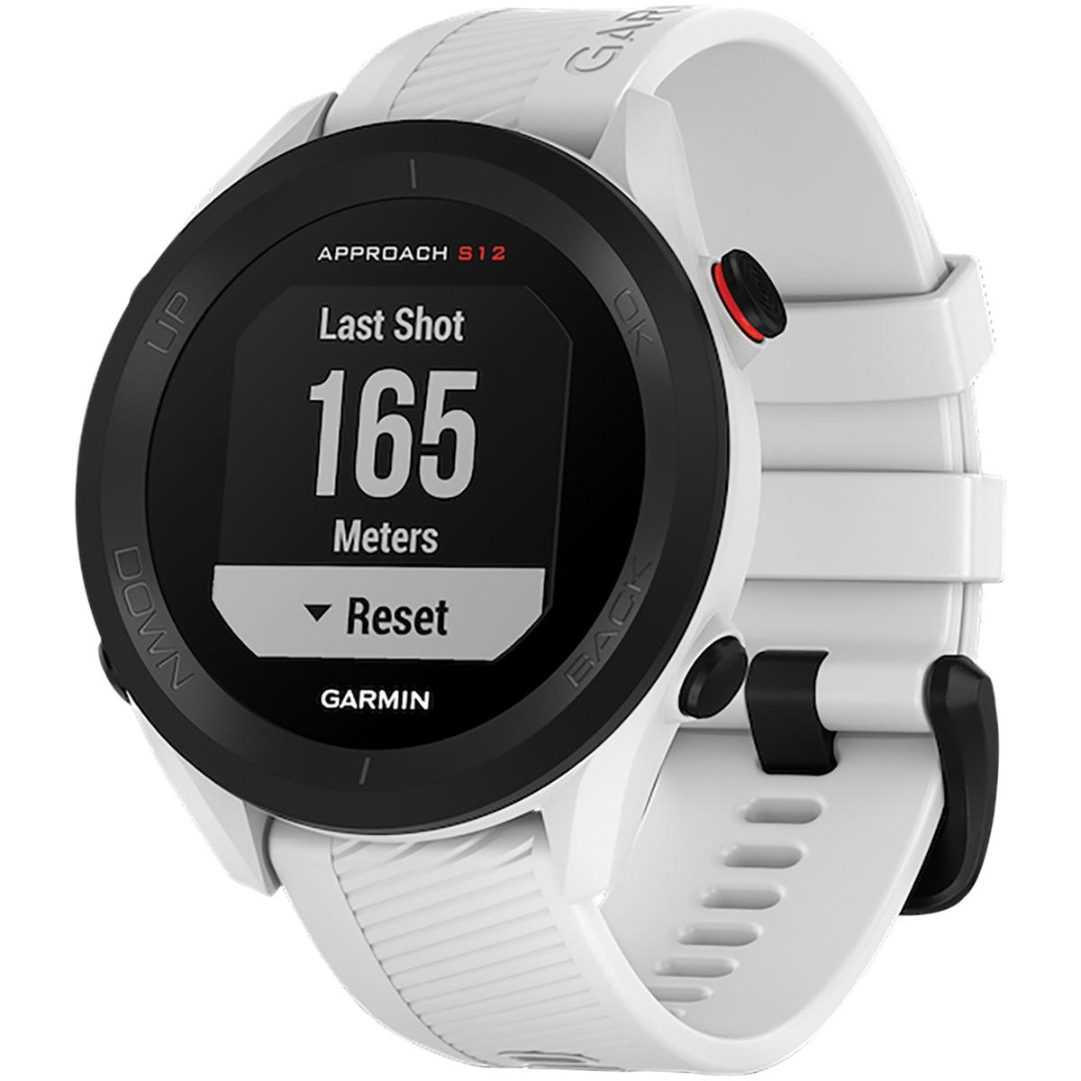 Garmin 010-02472-00 Approach S12 GPS Golf Watch - White | HSN