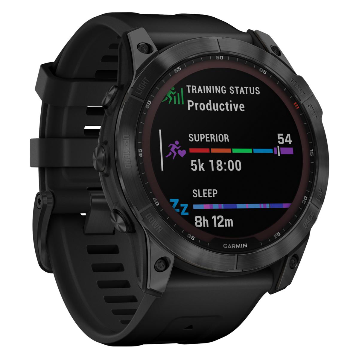 Garmin fenix 7X Sapphire Solar Multisport GPS Watch | HSN