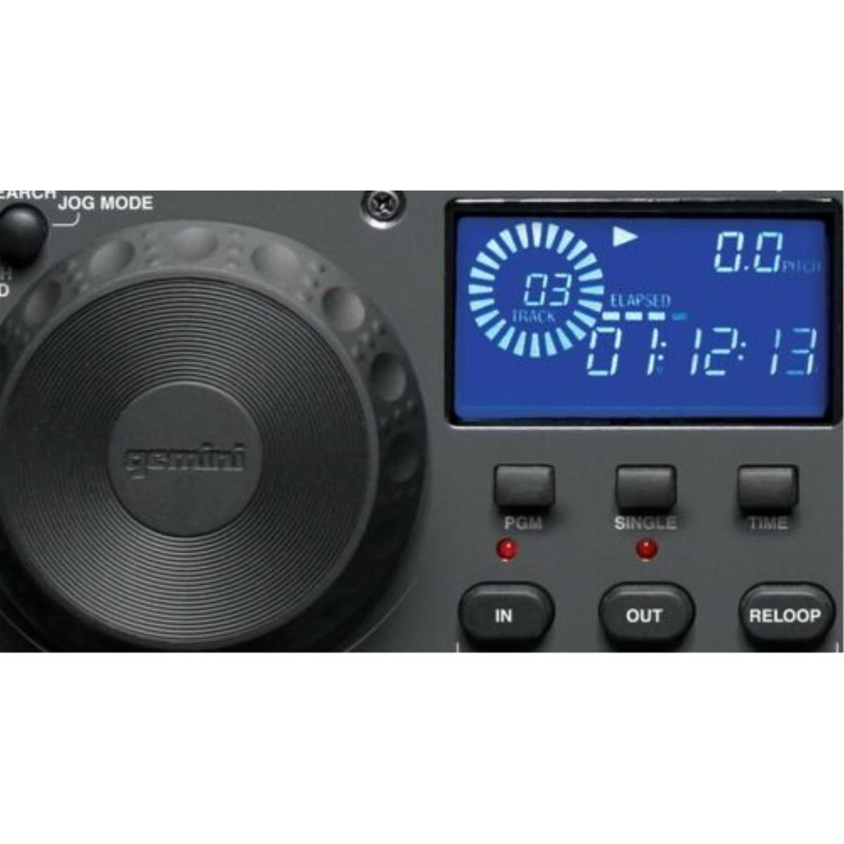 Gemini CDX-2250i Dual Rackmount DJ CD Media Player with USB | HSN