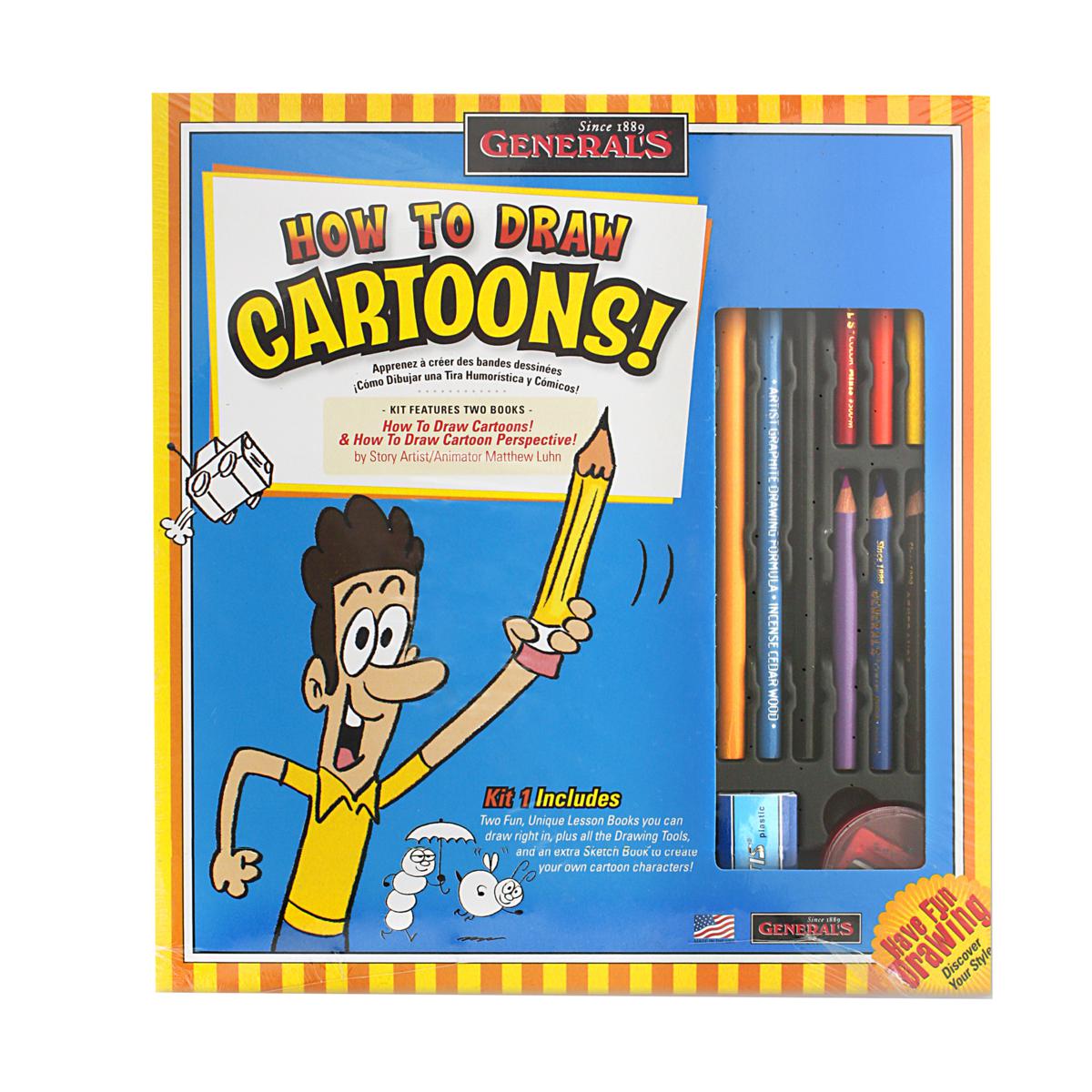 General's How to Draw Cartoons Kit