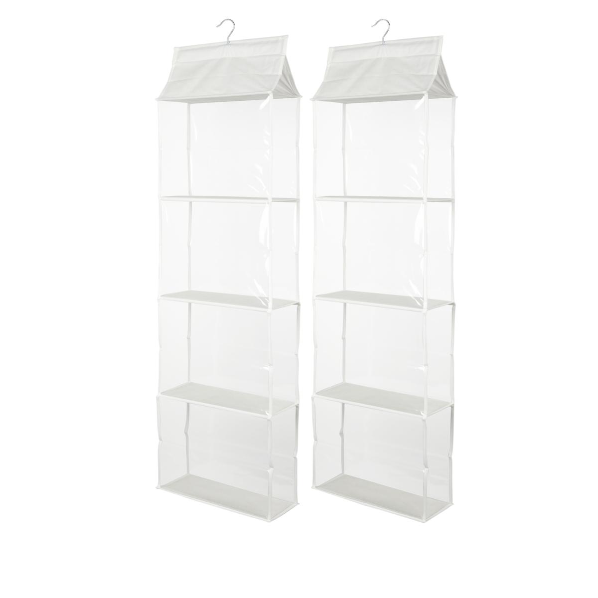 Get Neat 2-pack 4-Tier Hanging Organizers - 20631165