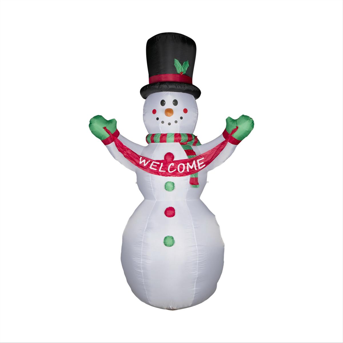 NFL Inflatable Snowman 7'