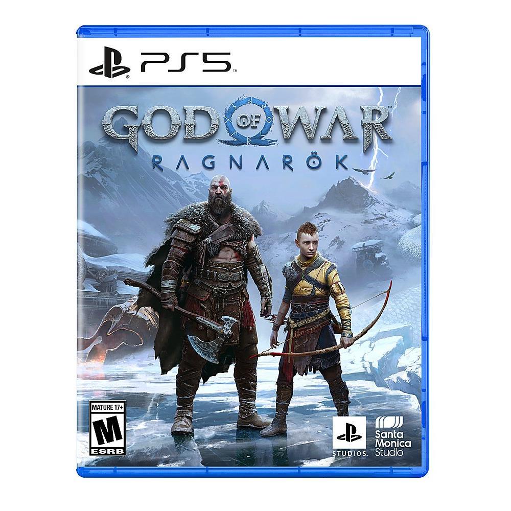 PS5 God of War Ragnarok Game, 2 Controllers, Headset and Voucher 