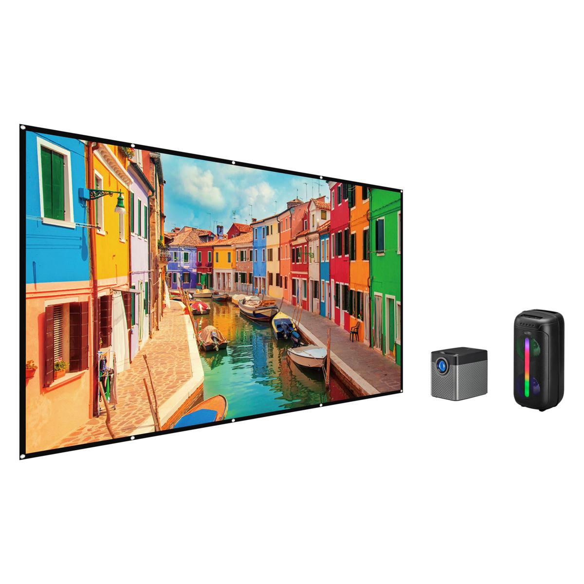 GPX HD Projector with 140