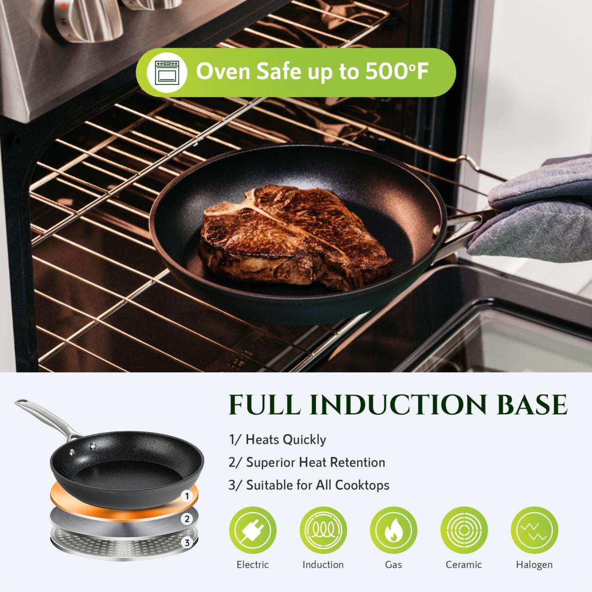 Granitestone Armor Max 10'' Hard Anodized Nonstick Fry Pan