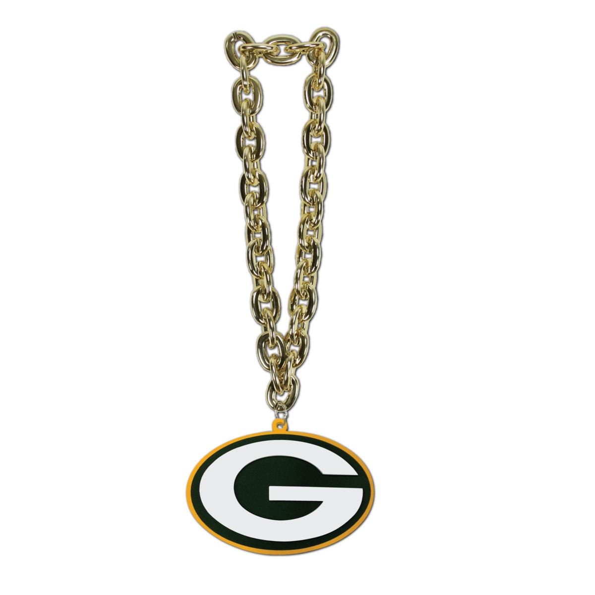 2 licensed GREEN BAY PACKERS NFL NECKLACES JEWELRY