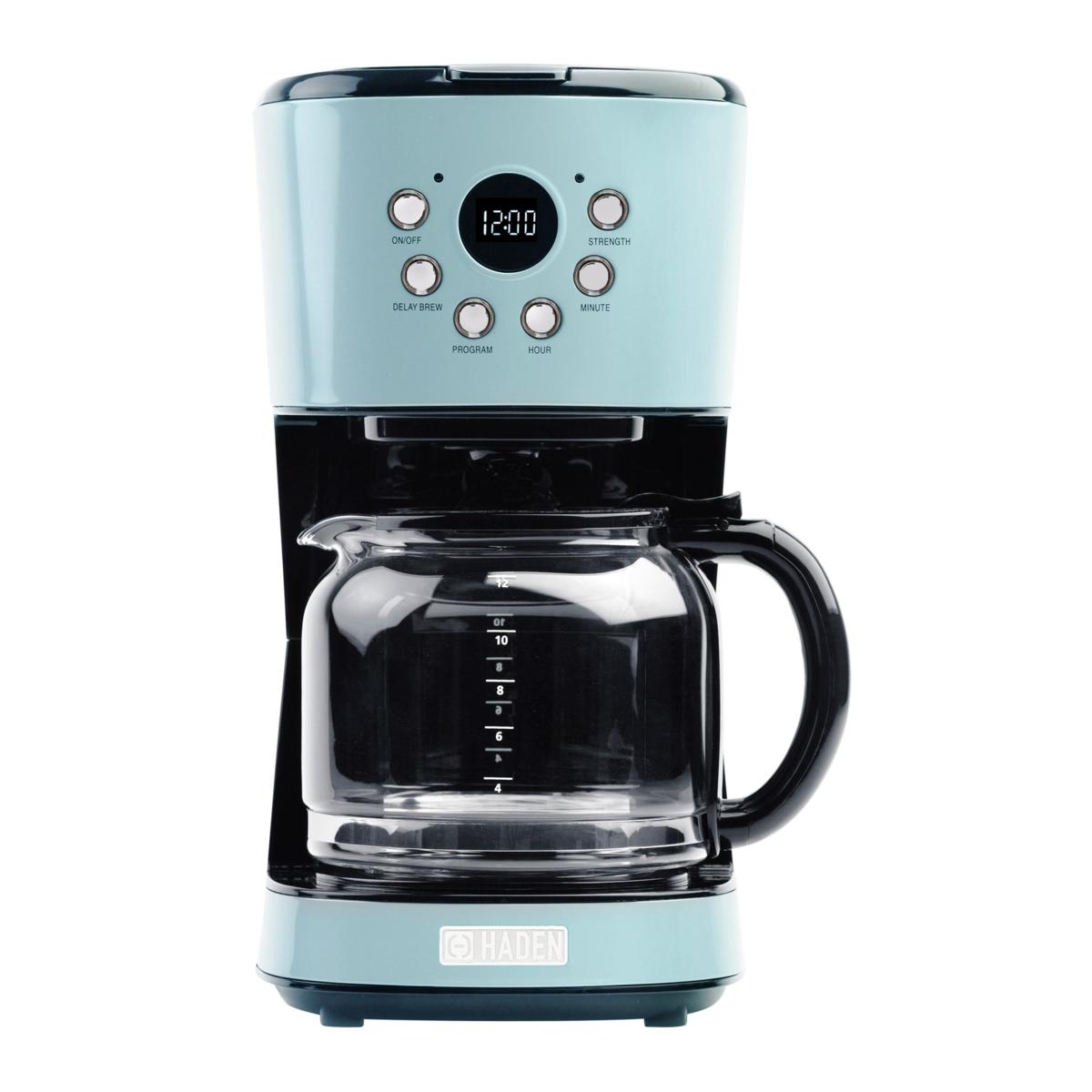 Haden Heritage 12-Cup Programmable Coffee Maker - Turquoise