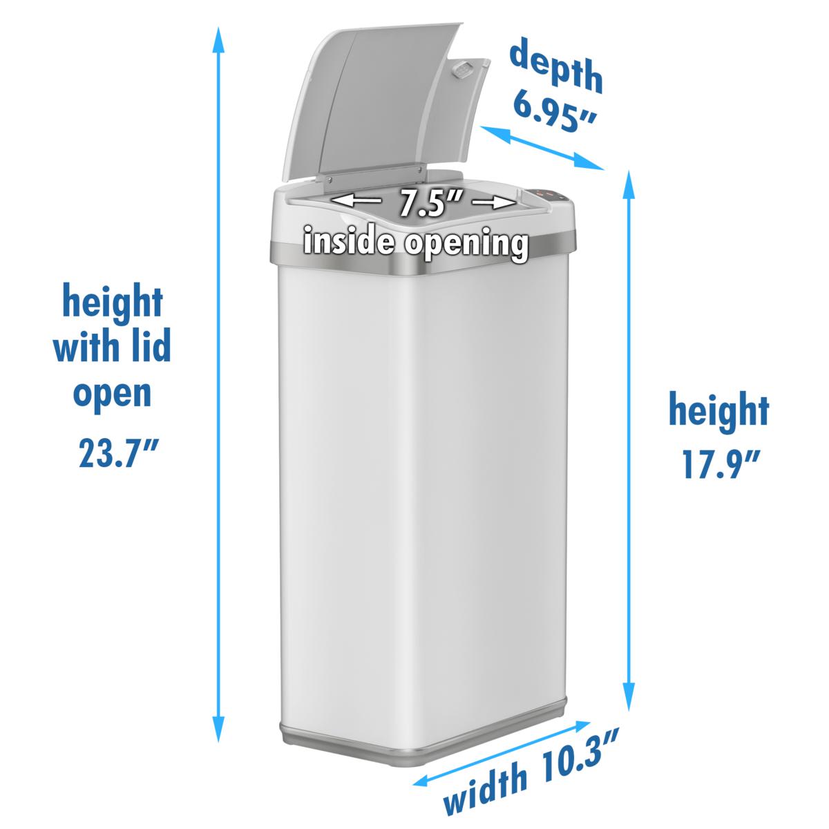 4 gallon trash shop can