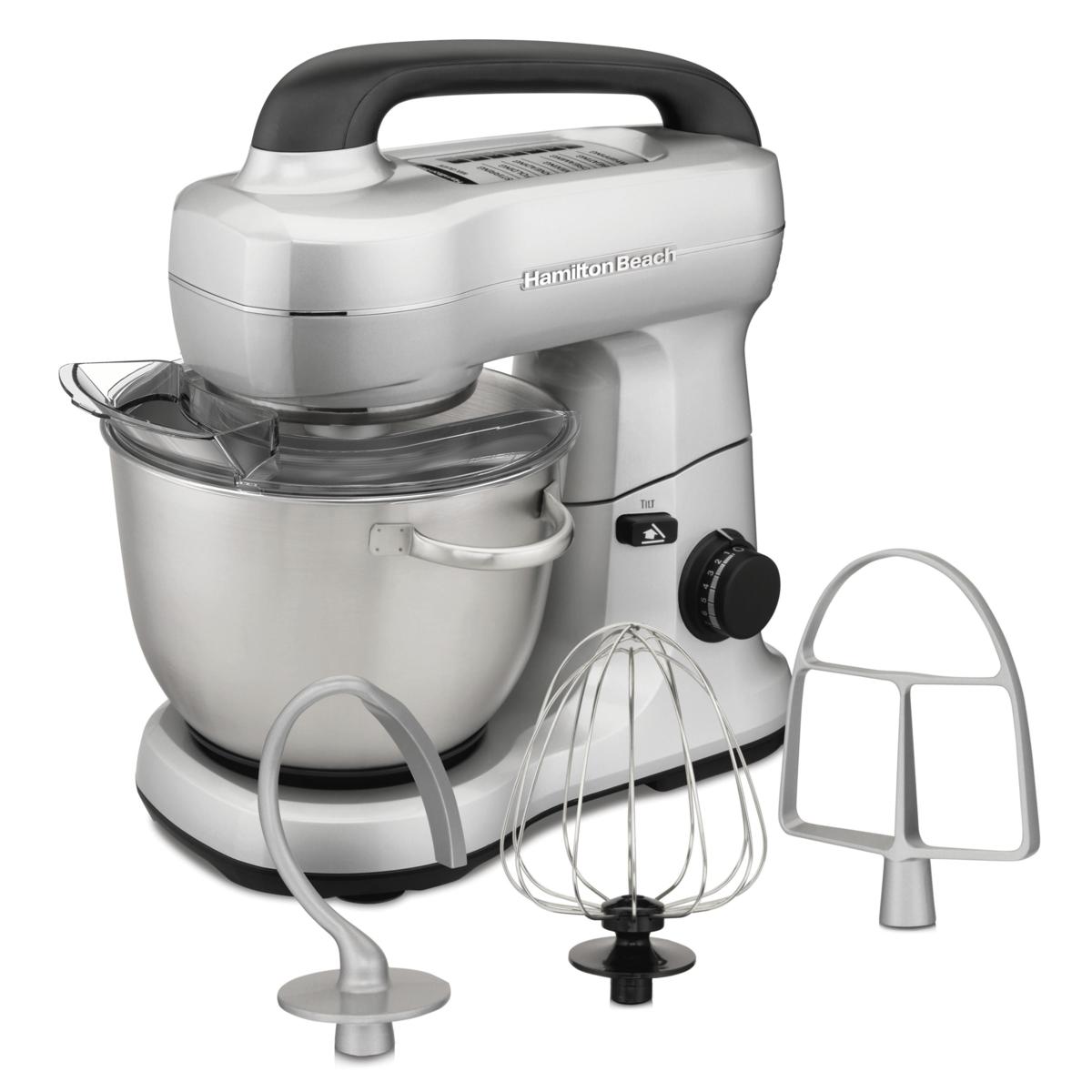 Hamilton Beach® Stand Mixer with 4 Quart Stainless Steel Bowl