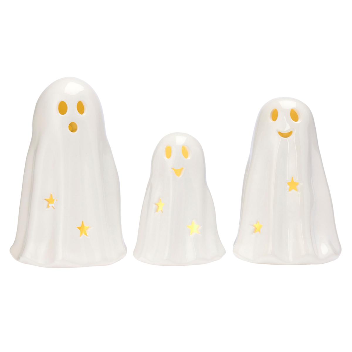 3 ceramic light on sale up ghosts