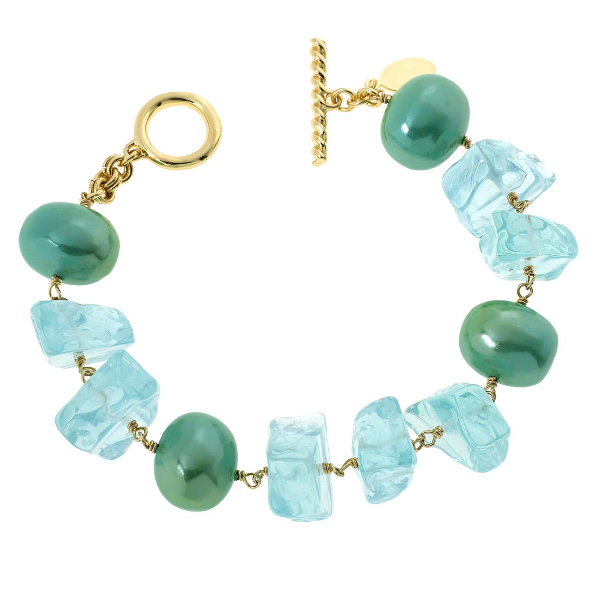 Heidi Daus Under the Sea Beaded Toggle Bracelet - 20880502 | HSN