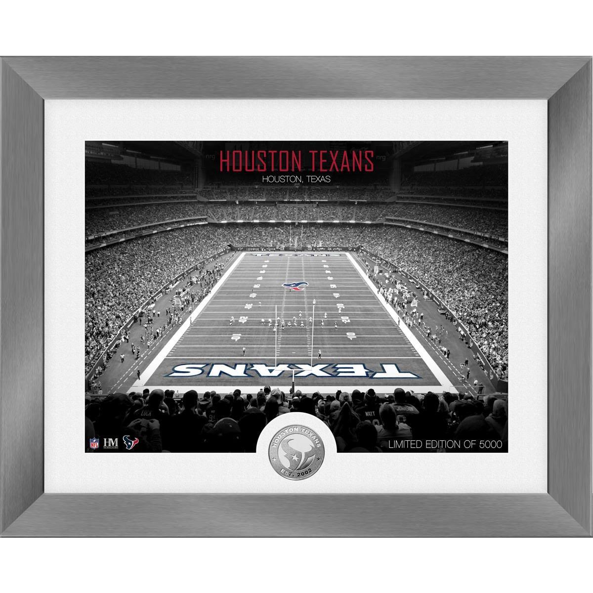 Houston Texans Black Framed Jersey Display Case