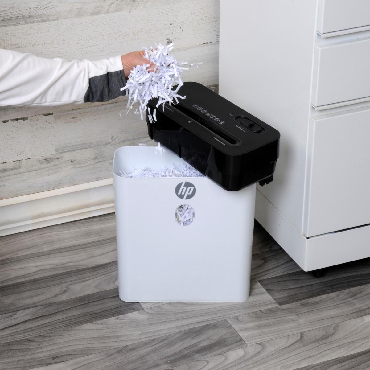 HP 8-Sheet Crosscut Shredder with 3.2-Gallon Bin | HSN