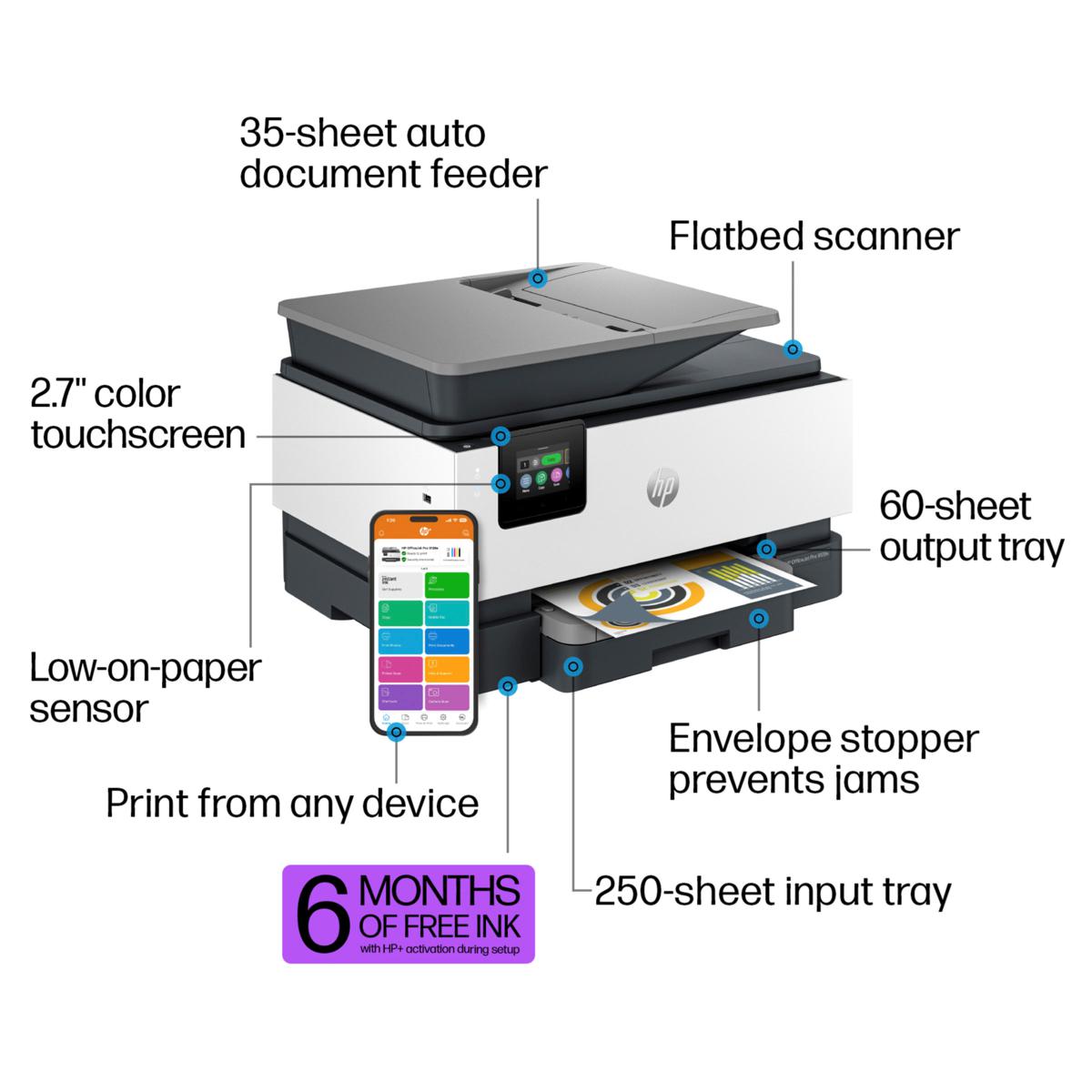 HP OfficeJet Pro 9128e AIO Printer with $25 Instant Ink HP OfficeJet Pro 9128e AIO Printer with $25 Instant Ink
