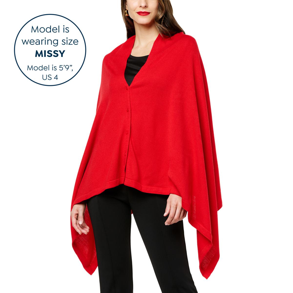 Multi-Wear Sweater Knit Wrap 