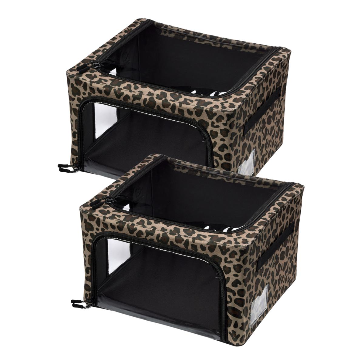 Improvements 2pack Medium Collapsible Storage Bins 21070440 HSN