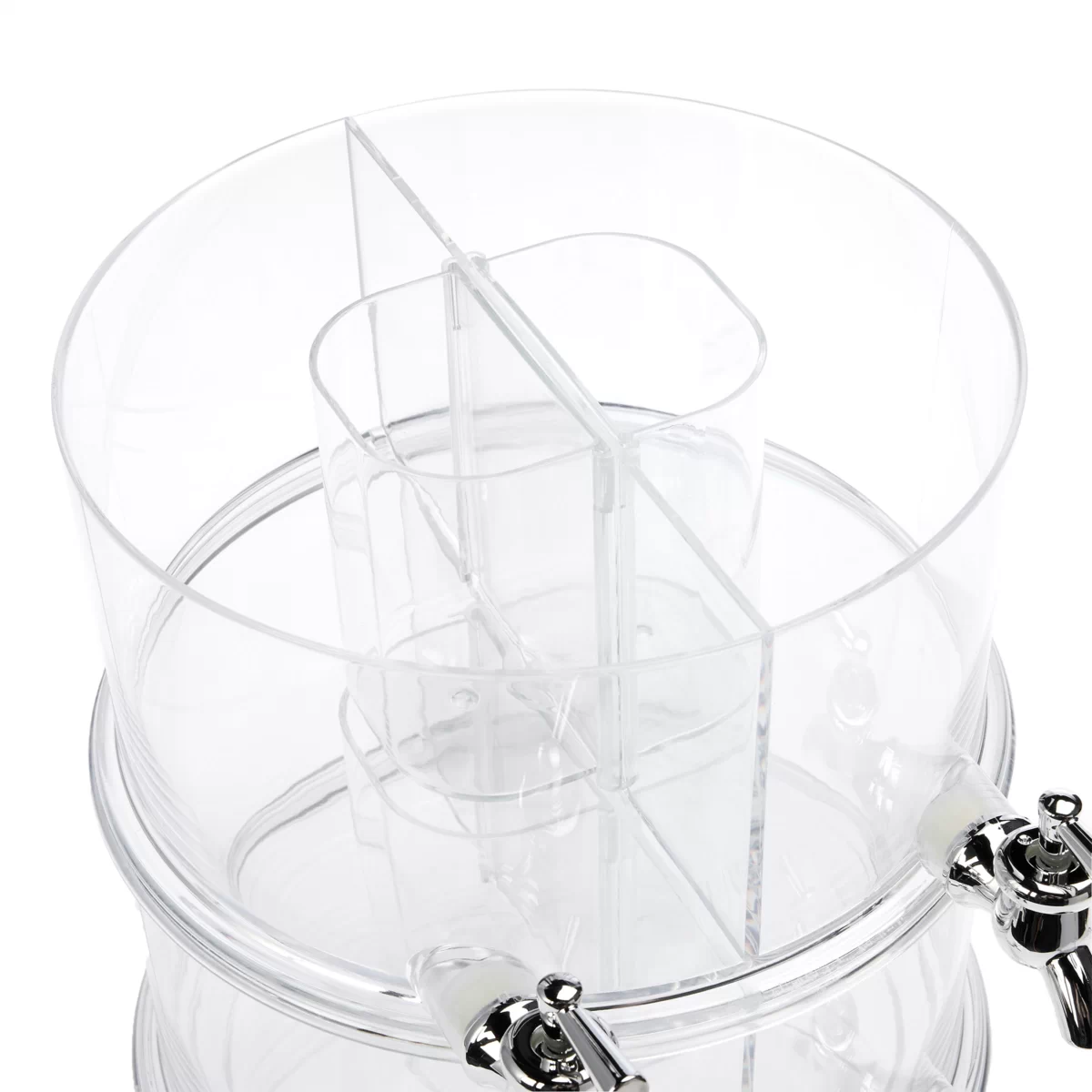 Improvements Party Tower Beverage Dispenser with 2 Tiers & 4 Chambers - 22205359 | HSN