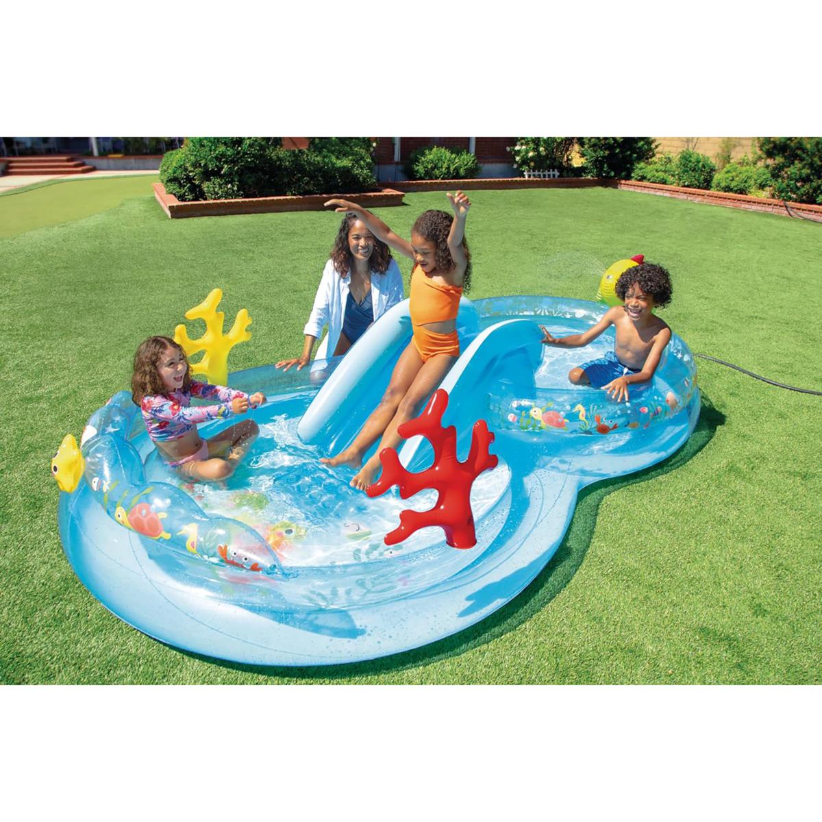 Intex Under The Sea Inflatable Play Center: Water Slide