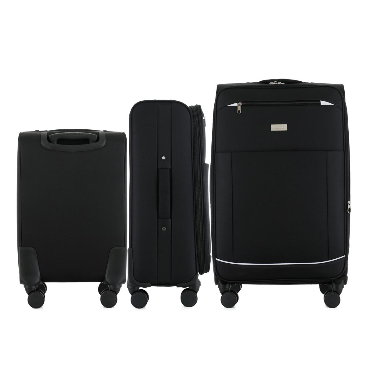 IZOD Vela 3pc Softside Spinner Luggage Set | HSN