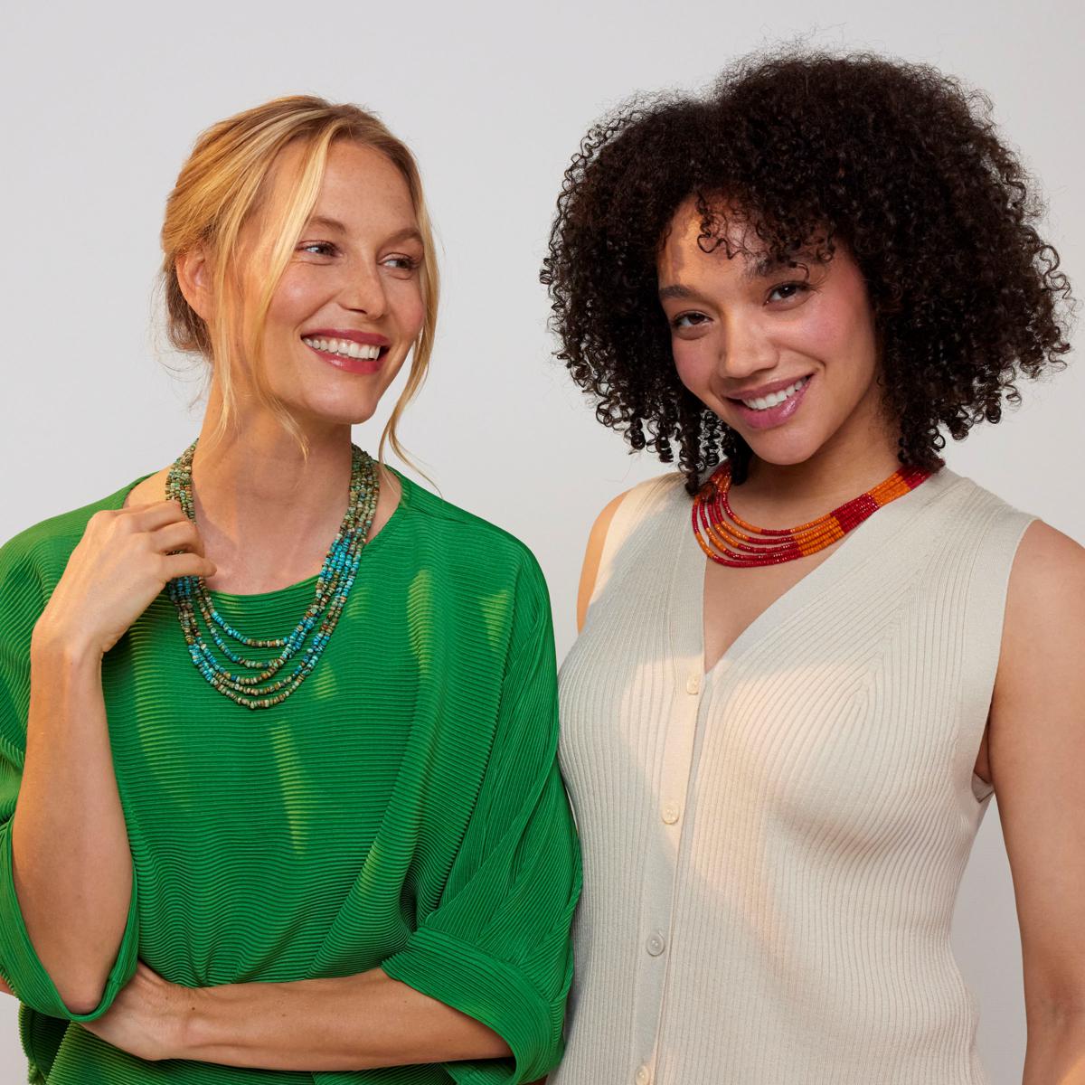 Jay King 5-Strand Spruce Mountain Turquoise Nugget 18