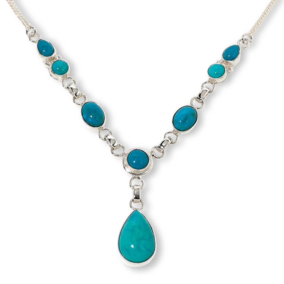 Jay King Sterling Silver Kingman Turquoise Necklace