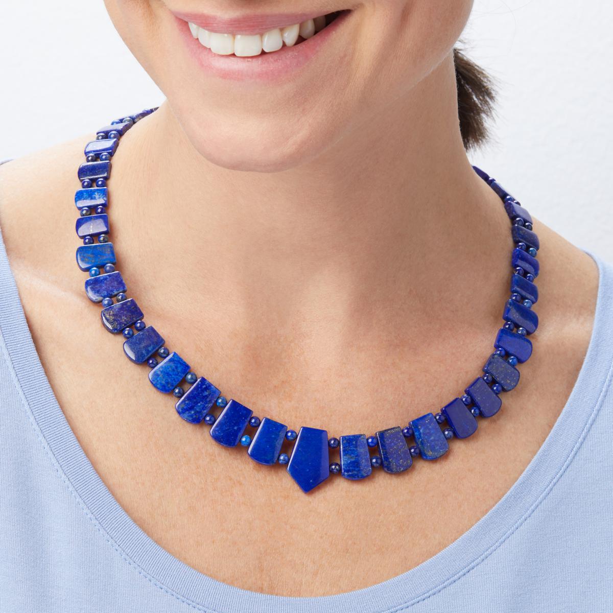 Hsn jay king lapis on sale necklace