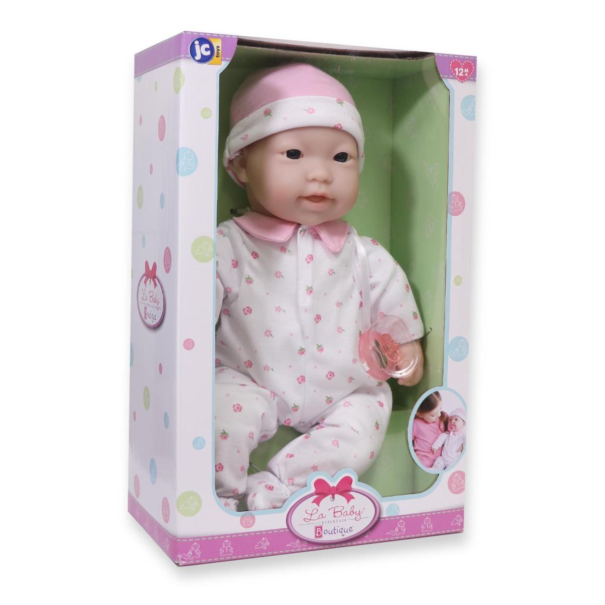 JC Toys 20 Caucasian Soft Body Doll, Pink