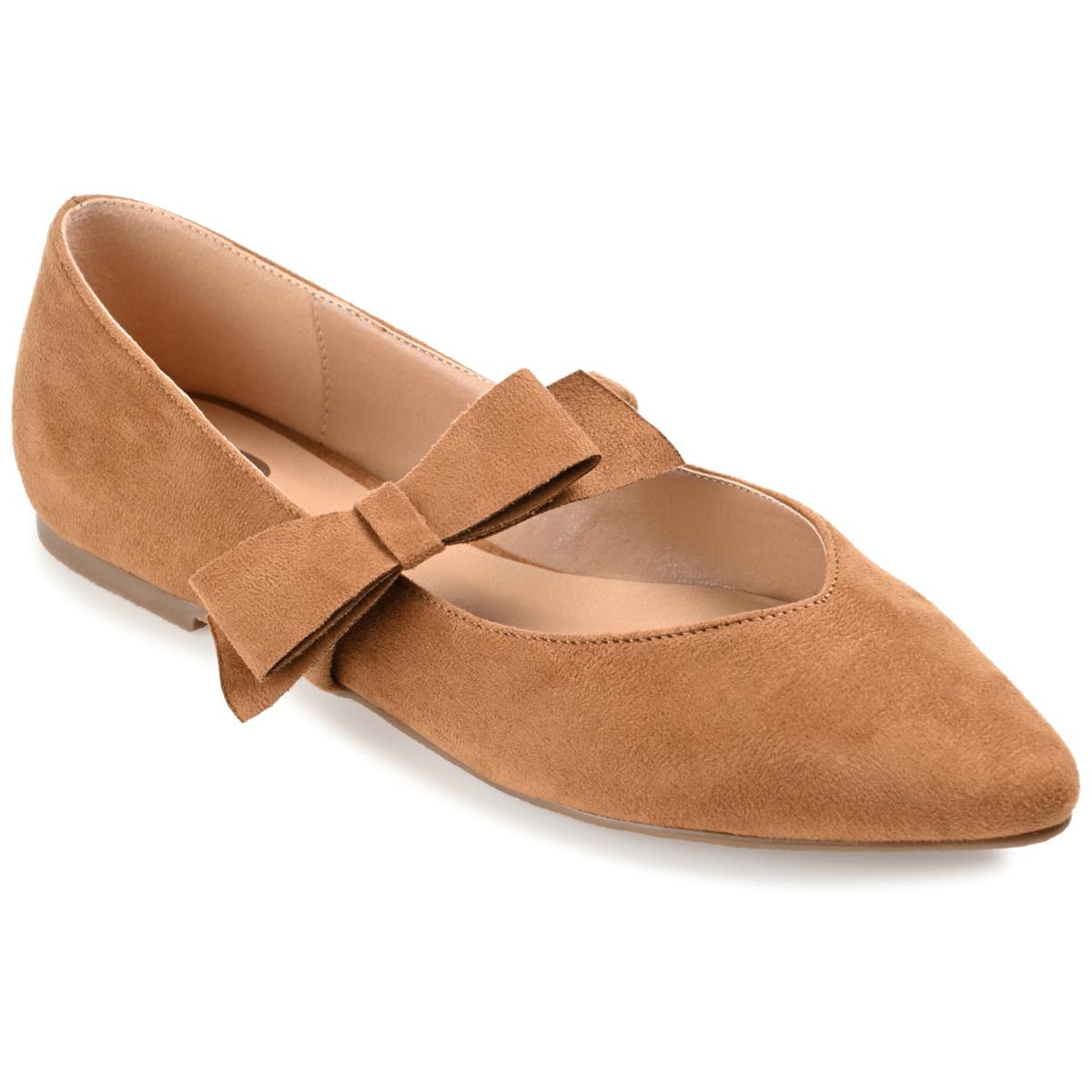 Journee Collection Womens Aizlynn Wide Width Flat