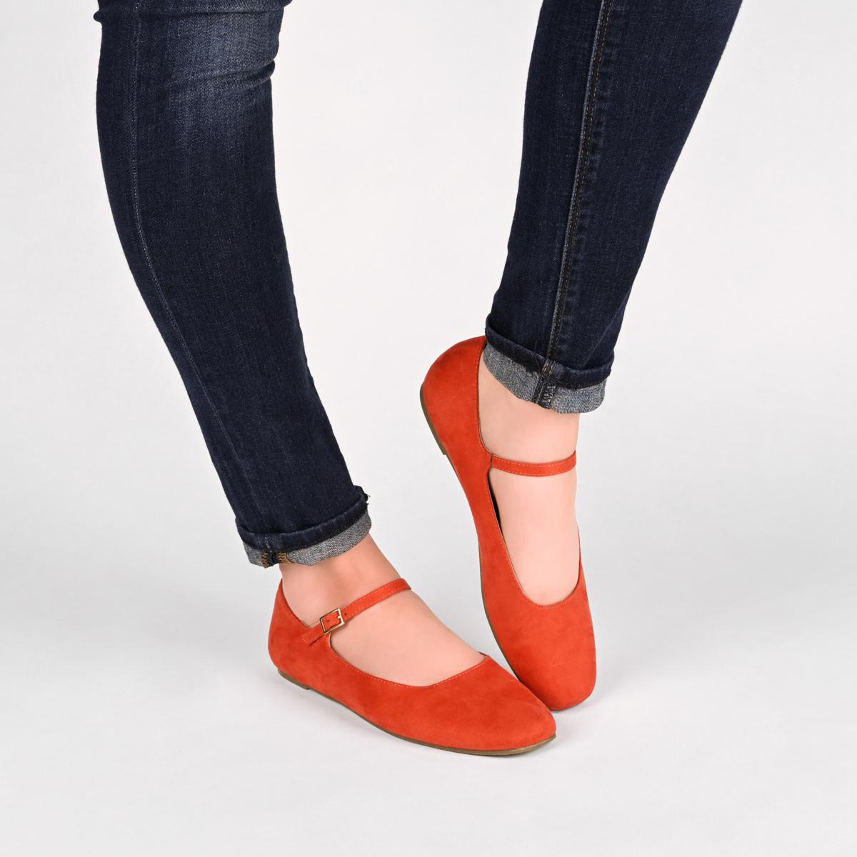 Journee Collection Womens Carrie Flat | HSN