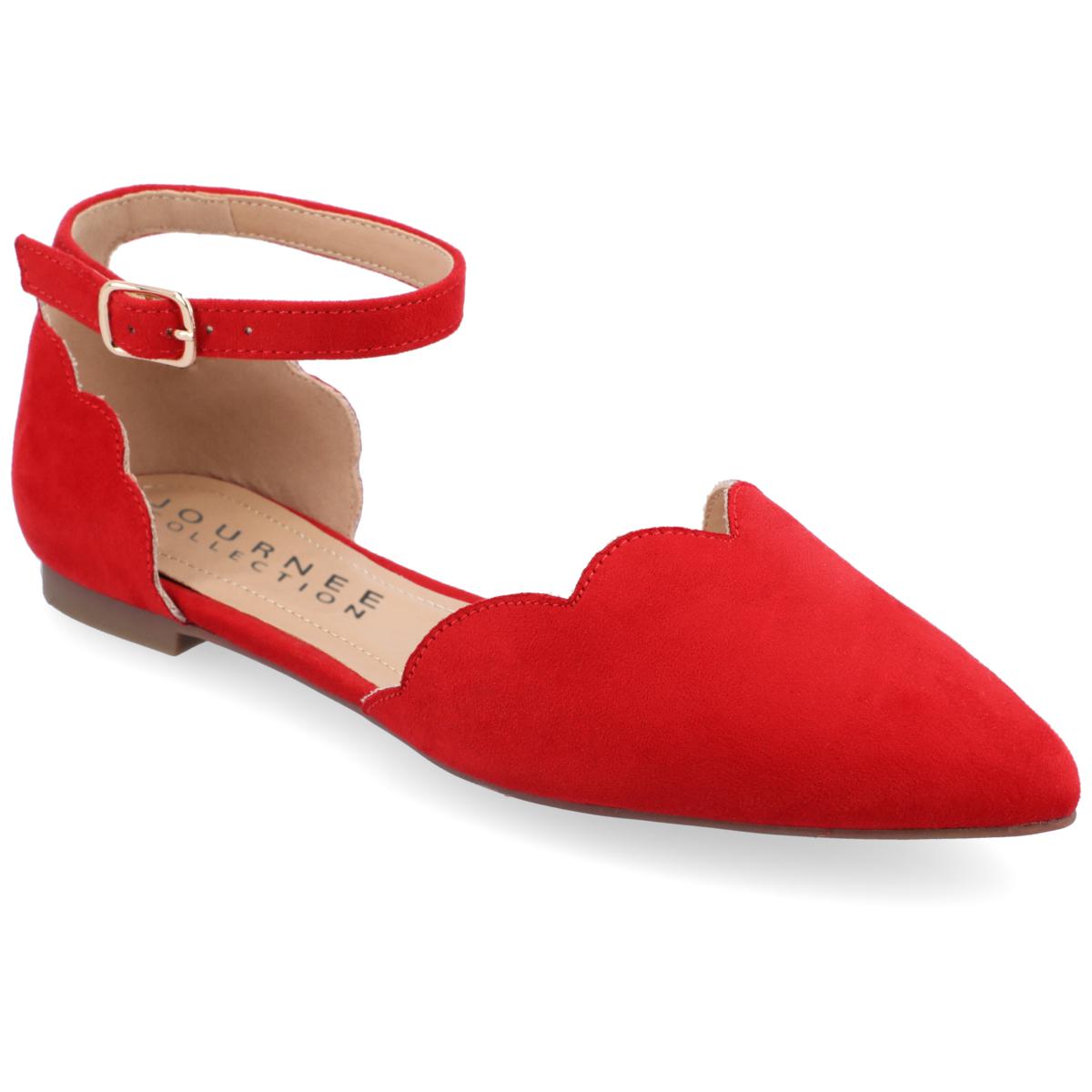 Red flats hot sale wide width