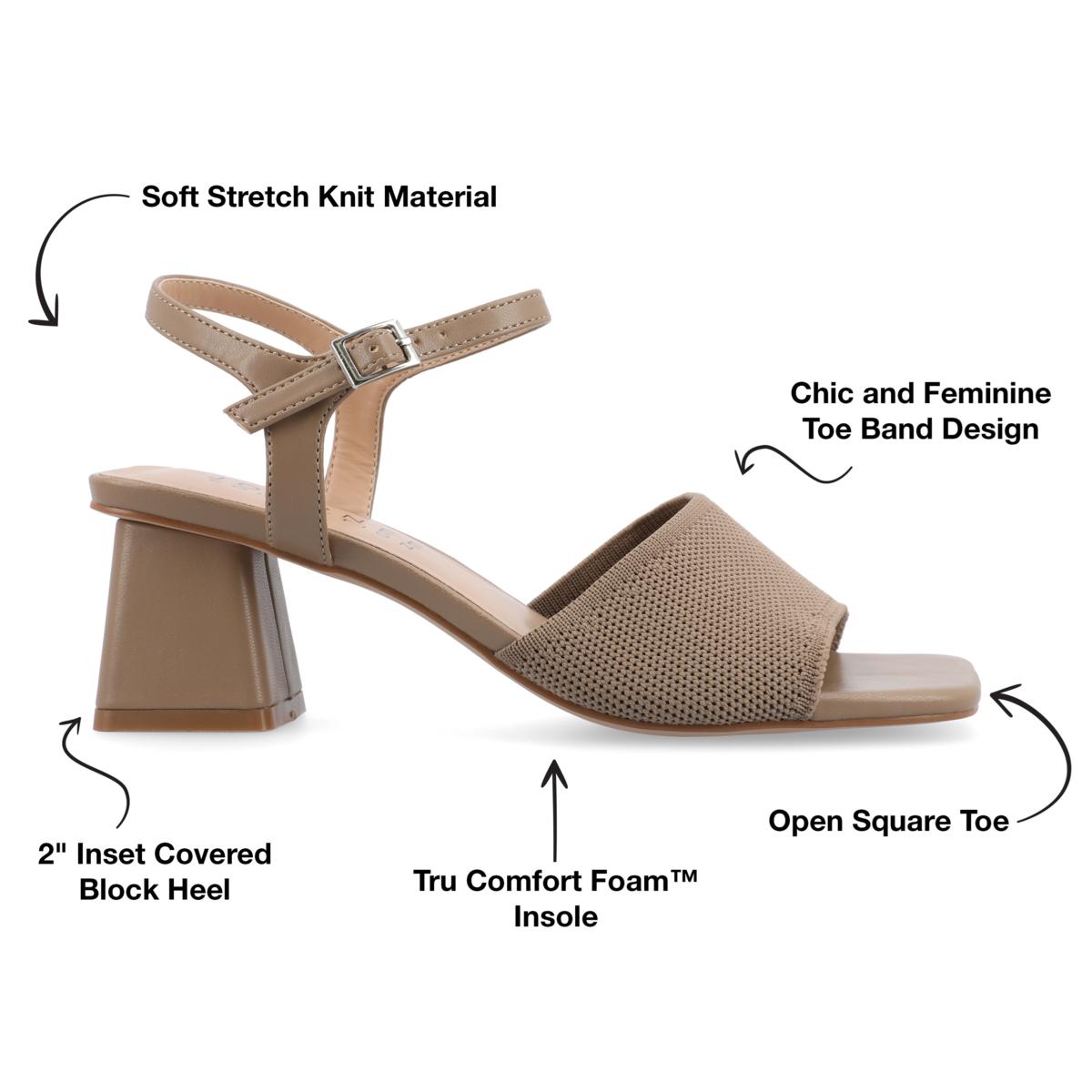 Journee Collection Womens Tru Comfort Foam Evylinn Sandals | HSN